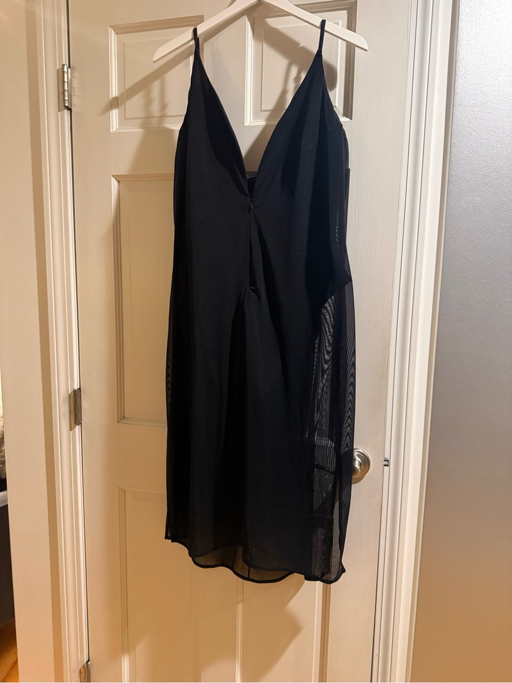 SKIMS Black Minimal Slip Dress with Tag